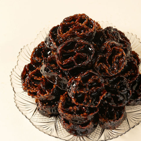 Cartellate al vincotto. Dolce artigianale pugliese Gourmandise 