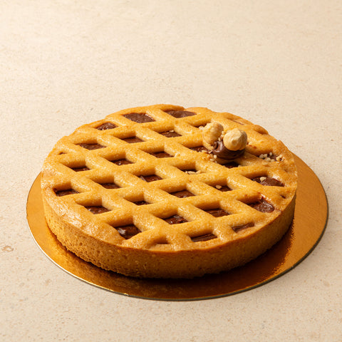 Crostata crema di nocciola