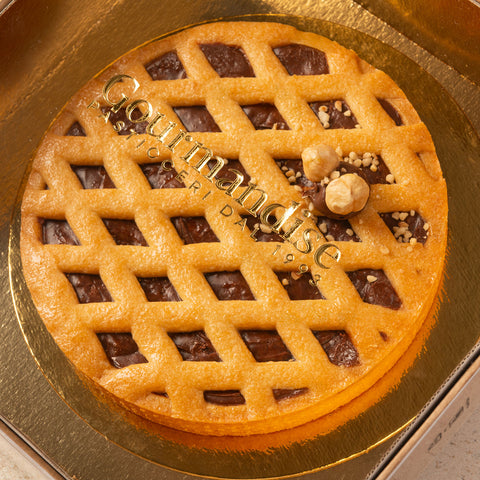 Crostata crema di nocciola