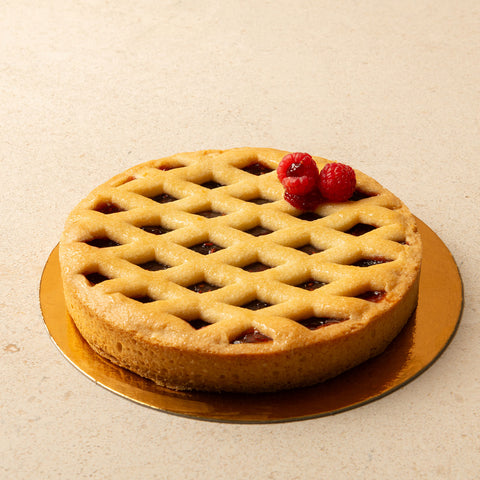 Crostata di lamponi