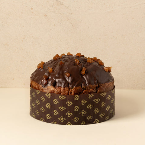 Panettone cioccolato e arancia artigianale online Gourmandise 